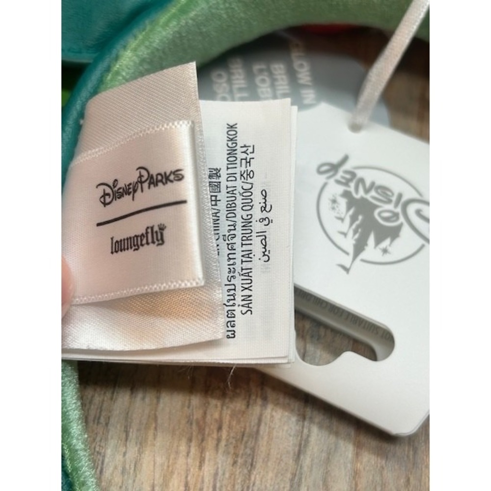 Disney Loungefly Mickey & Minnie Glow-in-the-Dark Holiday Ears Headband NWT - Picture 8 of 9